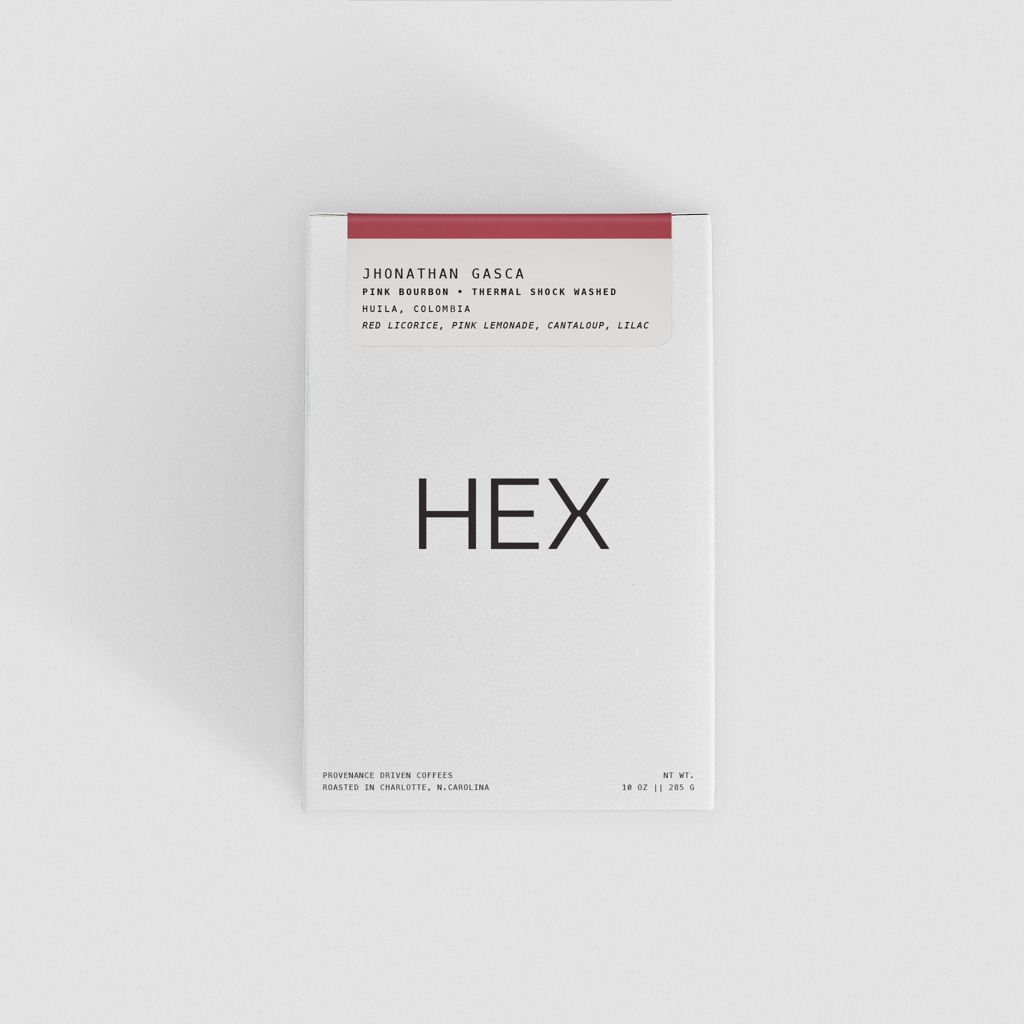 Jhonathan Gasca Pink Bourbon • Thermal Shock Washed // Huila, Colombia